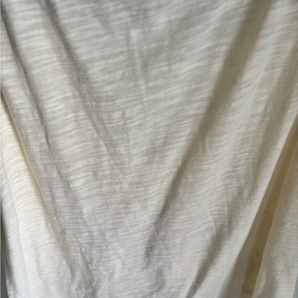 Fossil Embroidered Tank Top Cream Beige Sleeveless Boho Style Size S - Picture 7 of 7